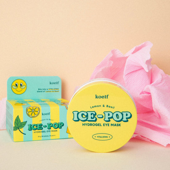 Koelf IcePop Hydrogel Eyemask Lemon Basil