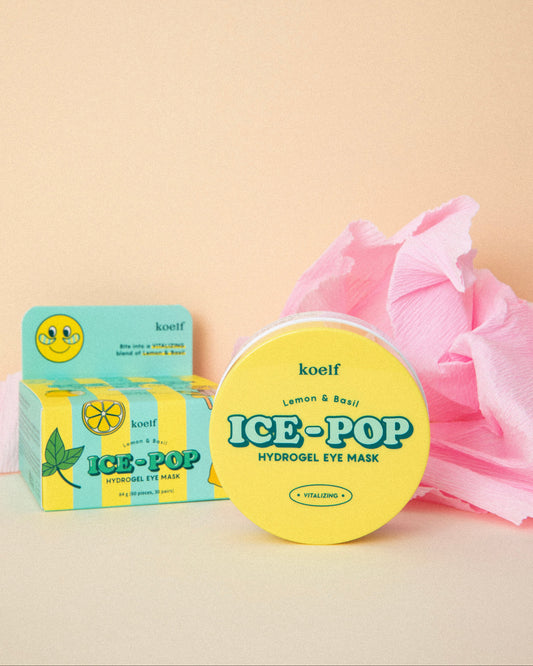 Koelf IcePop Hydrogel Eyemask Lemon Basil